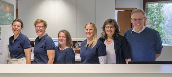 Teamfoto des Praxisteams