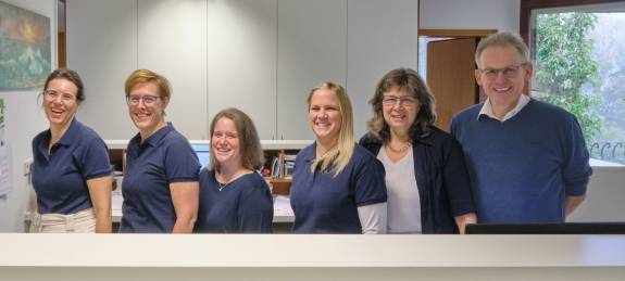 Teamfoto des Praxisteams